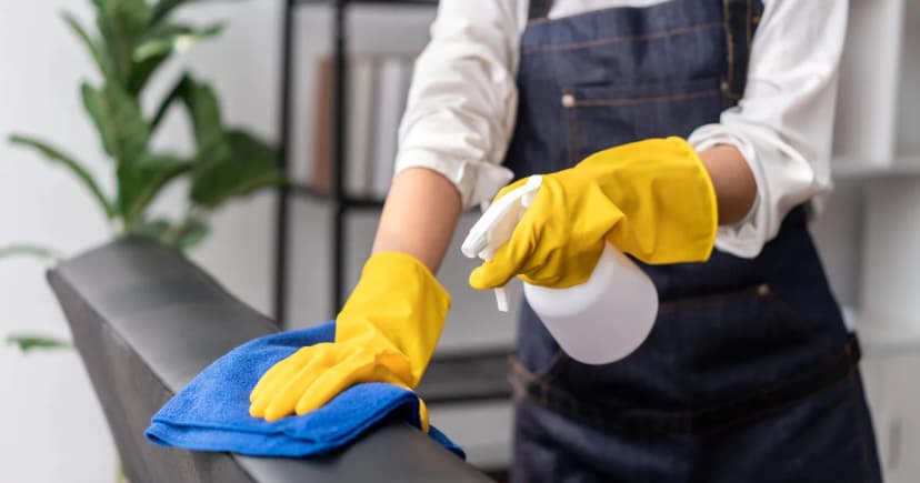 Professionele schoonmaakdienst