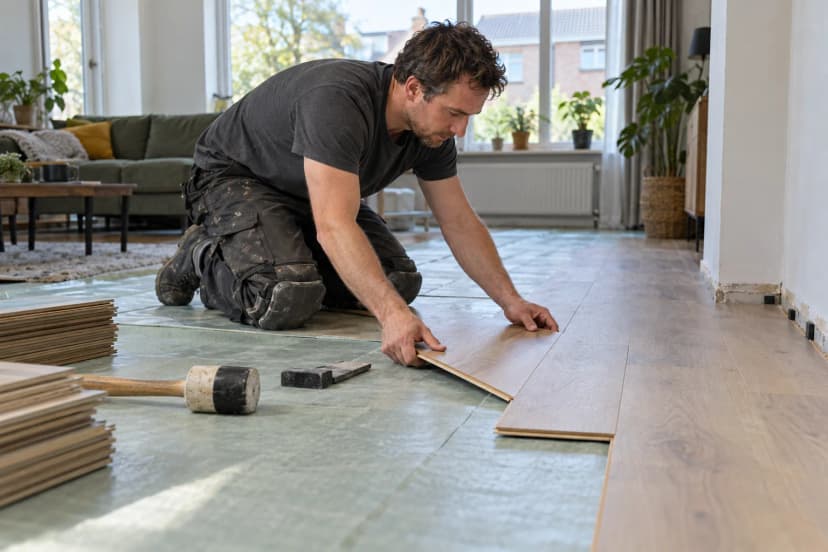 Flooring installation service