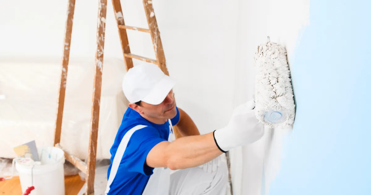 Painting work in Rotterdam