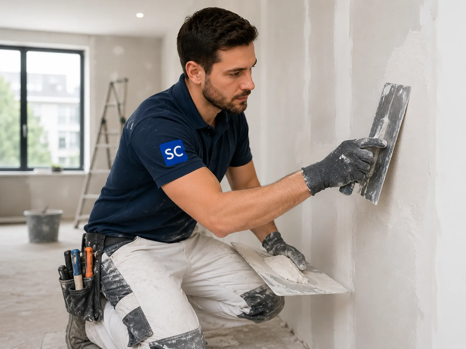 Plasterer working in Den Haag