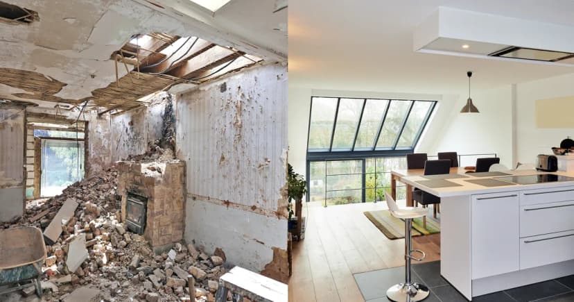 Woningrenovatie project